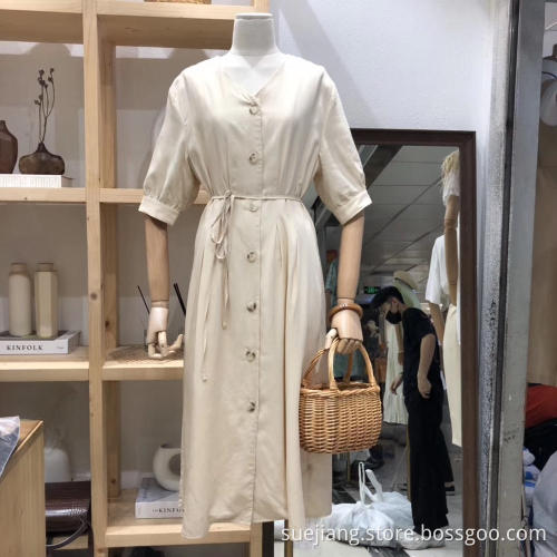 Customized Sweet Girl Dresses Skirt Wih Your Brand
